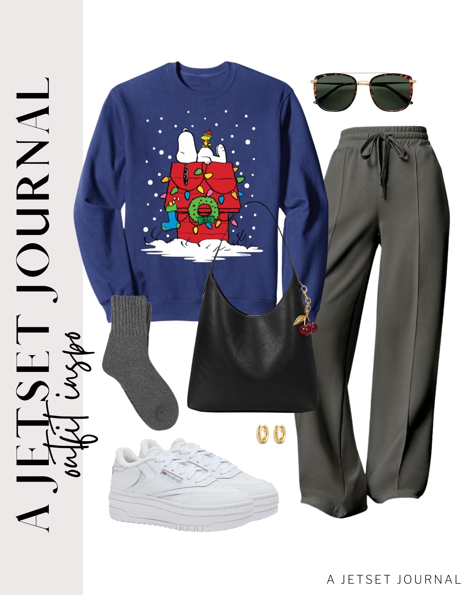 Stay warm this holiday season in a comfy sweatshirt and soft sweatpants!
holiday outfit idea, casual christmas look, festive sweater, viral style, casual outfit idea, running errands, trasnsitional outfit, comfy shoes, trendy look, capsule wardrobe, amazon finds, affordable style, fall to winter outfit idea

#LTKSeasonal #LTKFindsUnder50 #LTKU