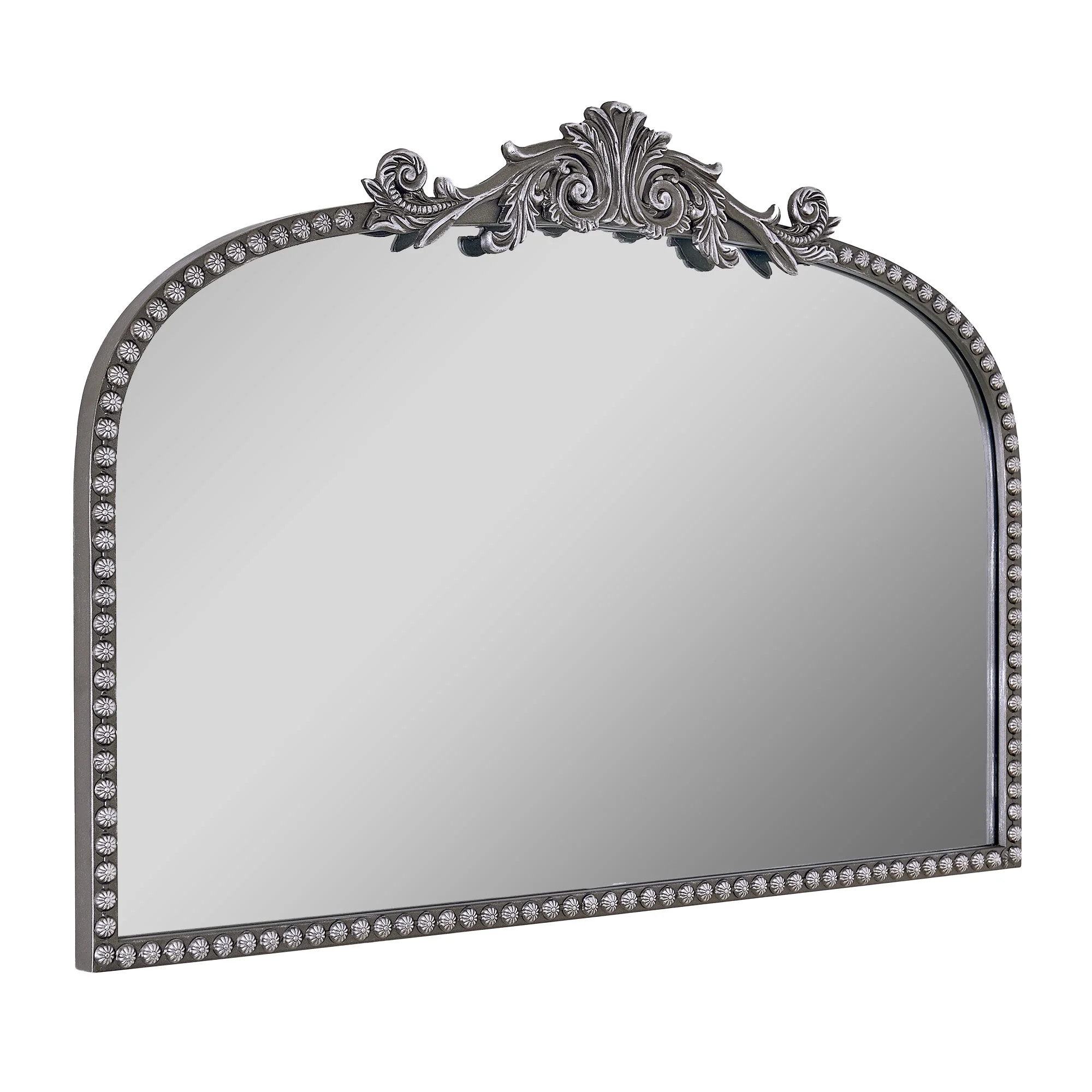 Better Homes & Gardens 20 x 30 Arch Metal Wall Mirror Décor in Gold Set of 1 | Walmart (US)