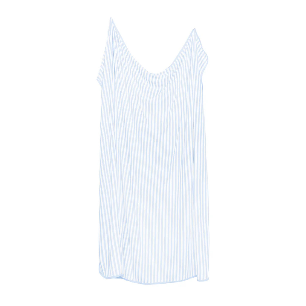Swaddle Blanket in Small Mist Stripe | Kyte Baby