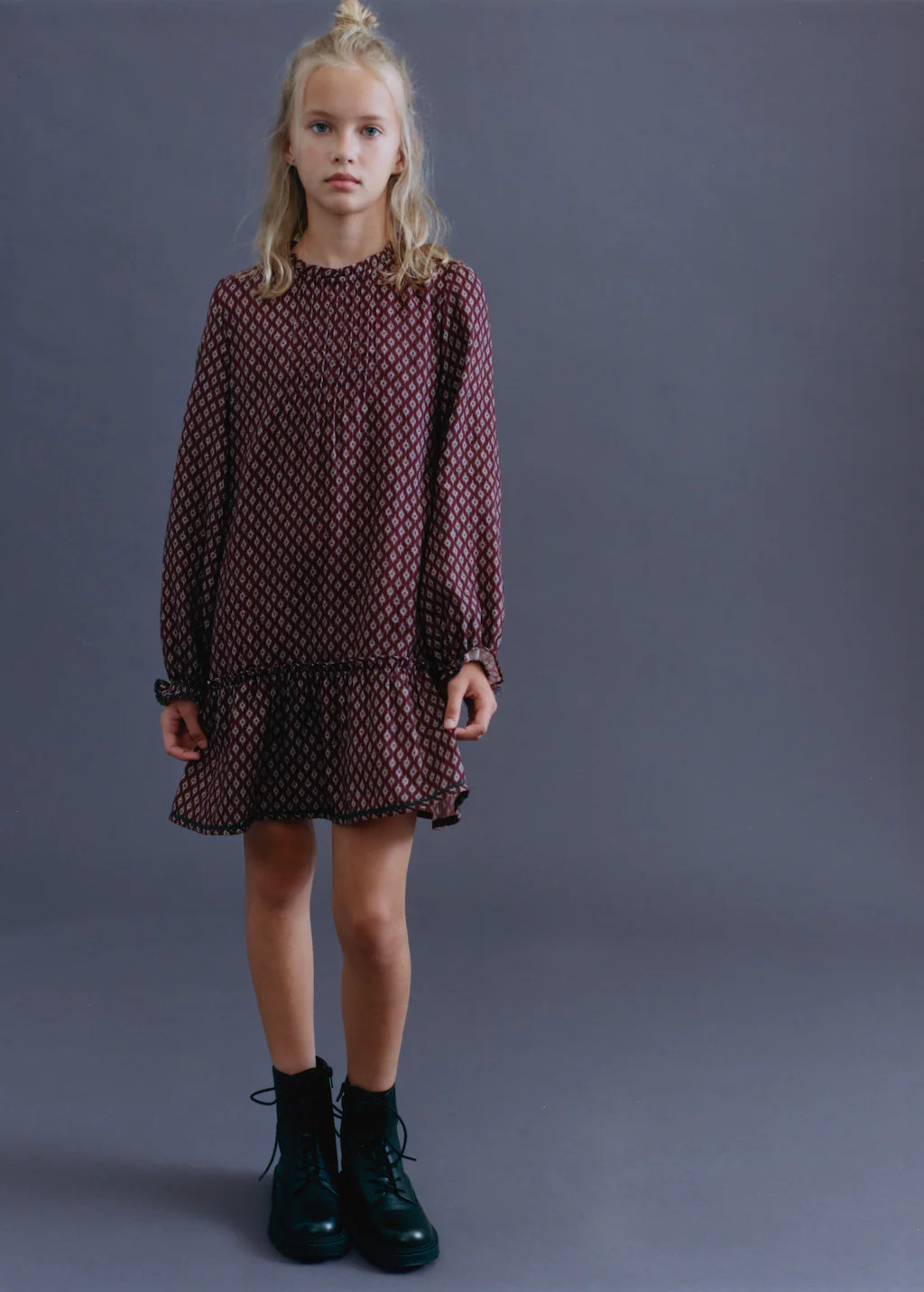 Printed ruffle dress - Kids | MANGO USA | Mango (US/MX/AU)
