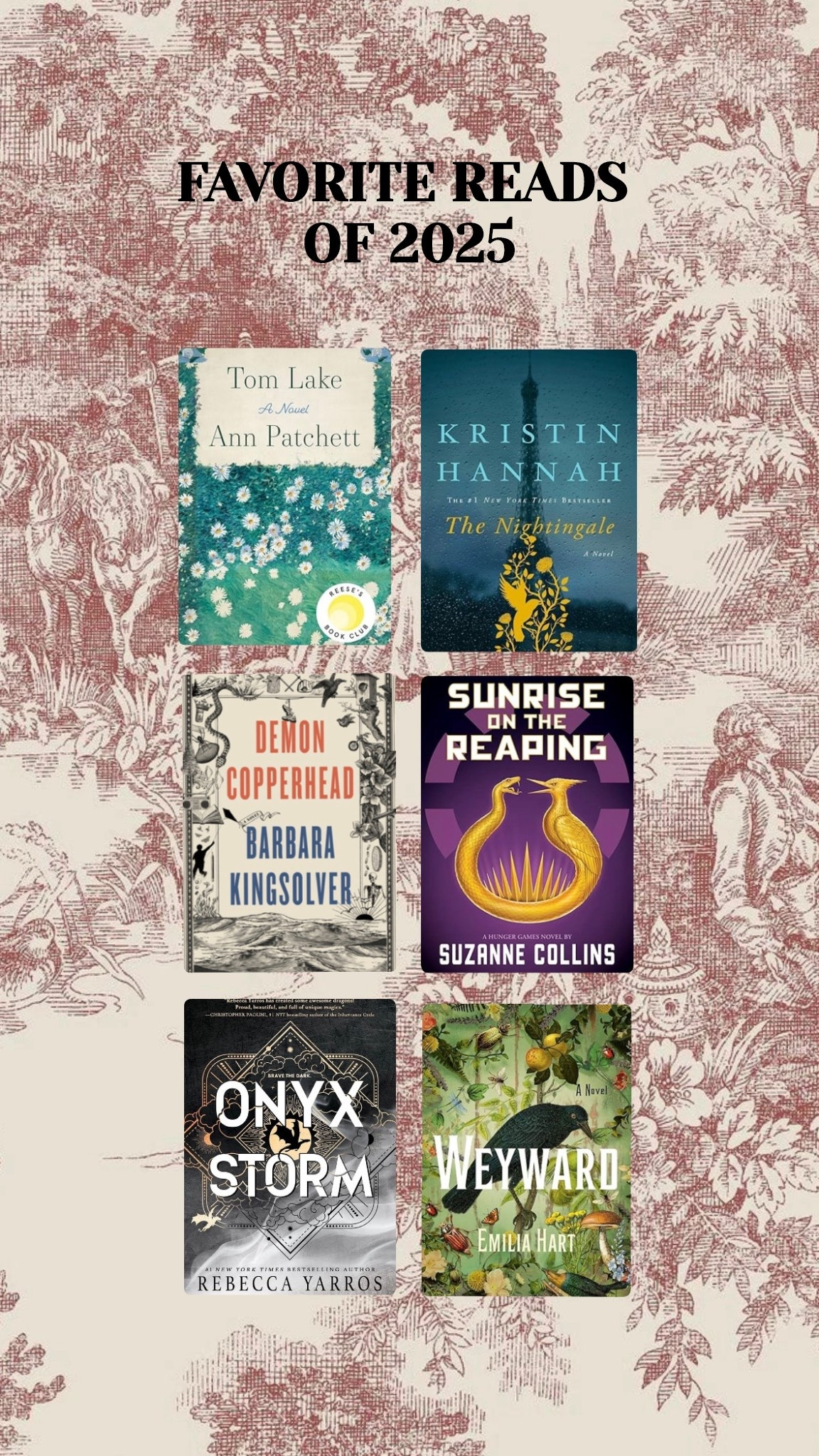 Favorite books of 2025

#LTKFindsUnder50 #LTKHome #LTKSeasonal