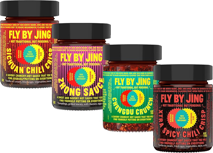 Chili Crisp Starter Set - Includes Sichuan, Extra Crunchy & Xtra Spicy Chili Crisp w/Spicy Sweet ... | Amazon (US)