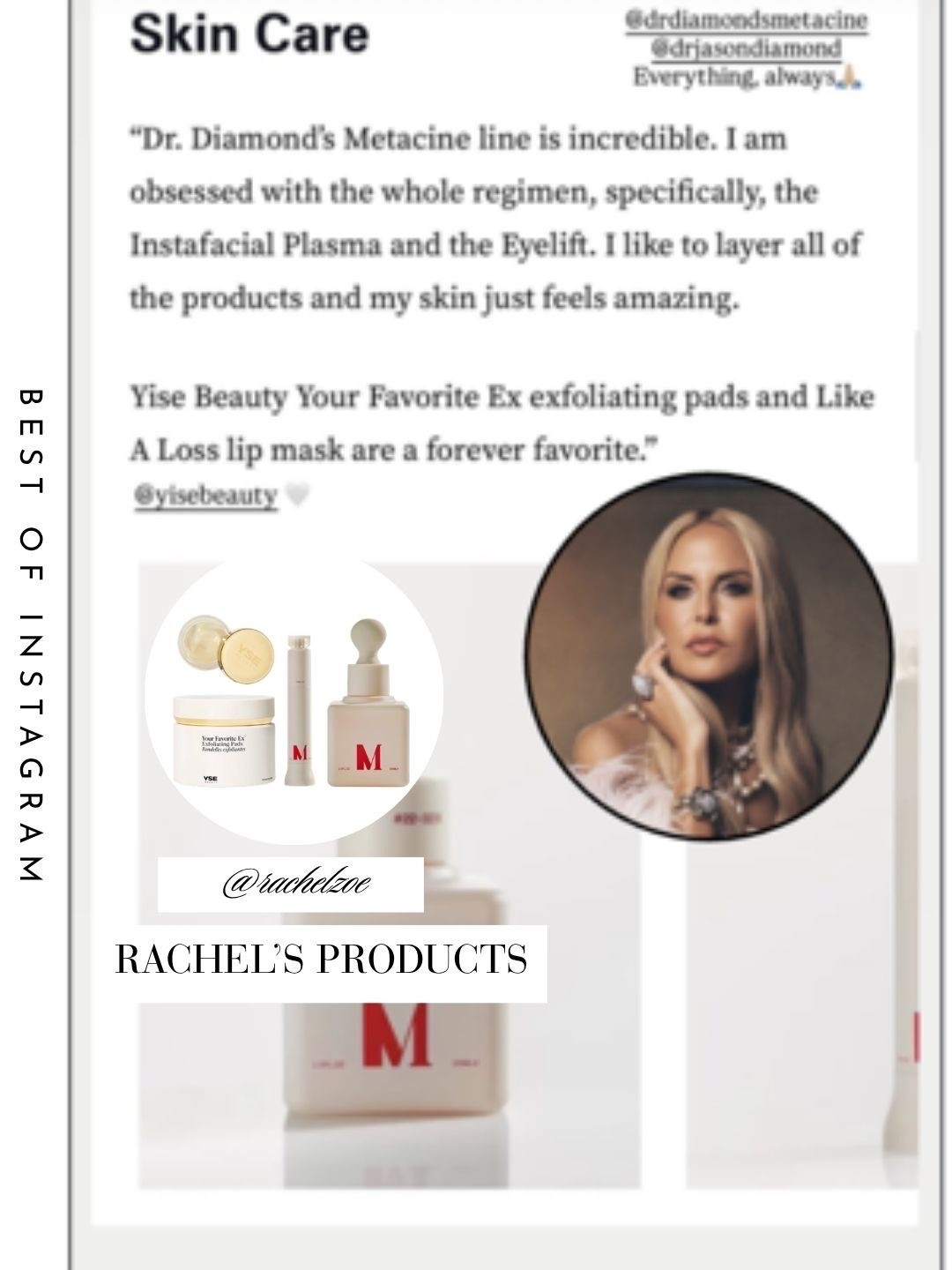 Rachel Zoe’s Favorite Products 📸 = @rachelzoe