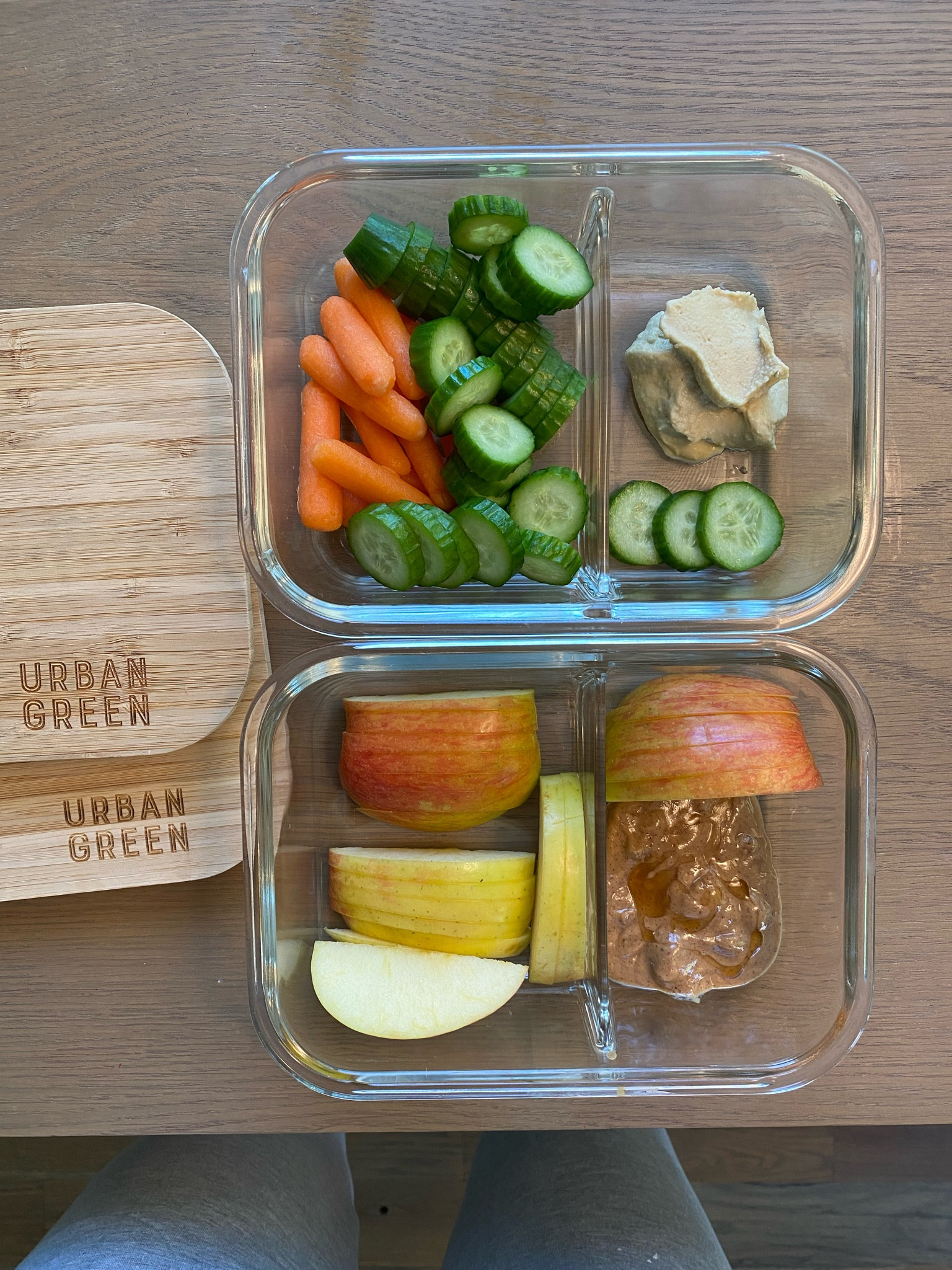Snack prep made easy with these glass and bamboo containers. The lid doubles as a cutting board on the go 

#LTKfit #LTKfamily #LTKhome