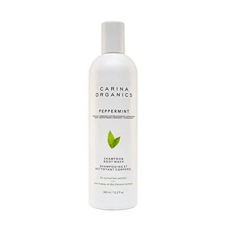 carina organics peppermint shampoo & body wash by carina organics | Walmart (US)