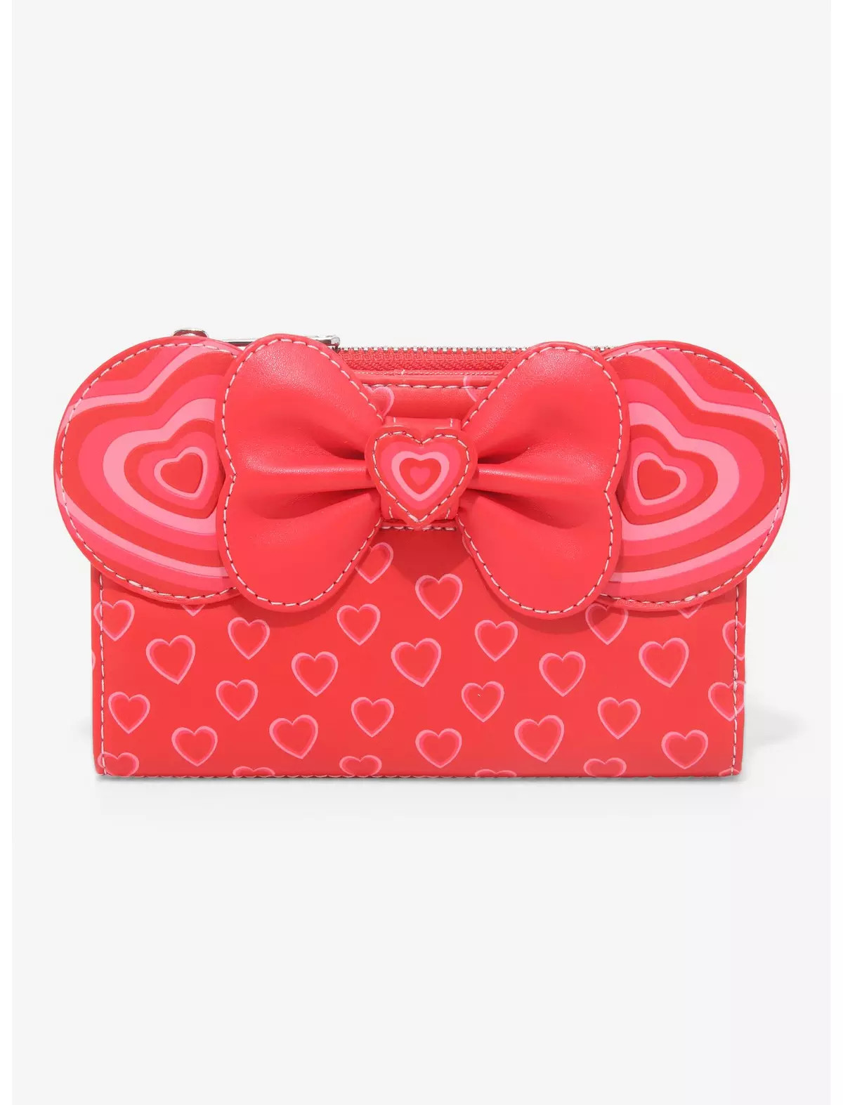 Loungefly Disney Minnie Mouse Hearts Ears Wallet - BoxLunch Exclusive | BoxLunch