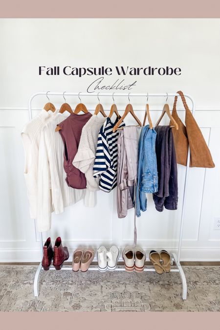 Fall capsule wardrobe checklist

#LTKunder100 #LTKunder50 #LTKstyletip