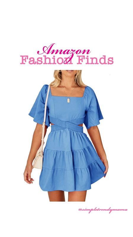 Such a cute dress! Comes in other colors too! 

#amazon #springoutfit #summeroutfit

#LTKfindsunder50 #LTKfindsunder100 #LTKstyletip