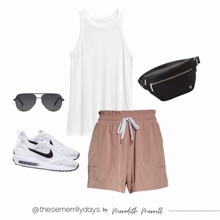 Casual outfit • white Nike • belt bag 

#LTKunder100 #LTKitbag #LTKshoecrush
