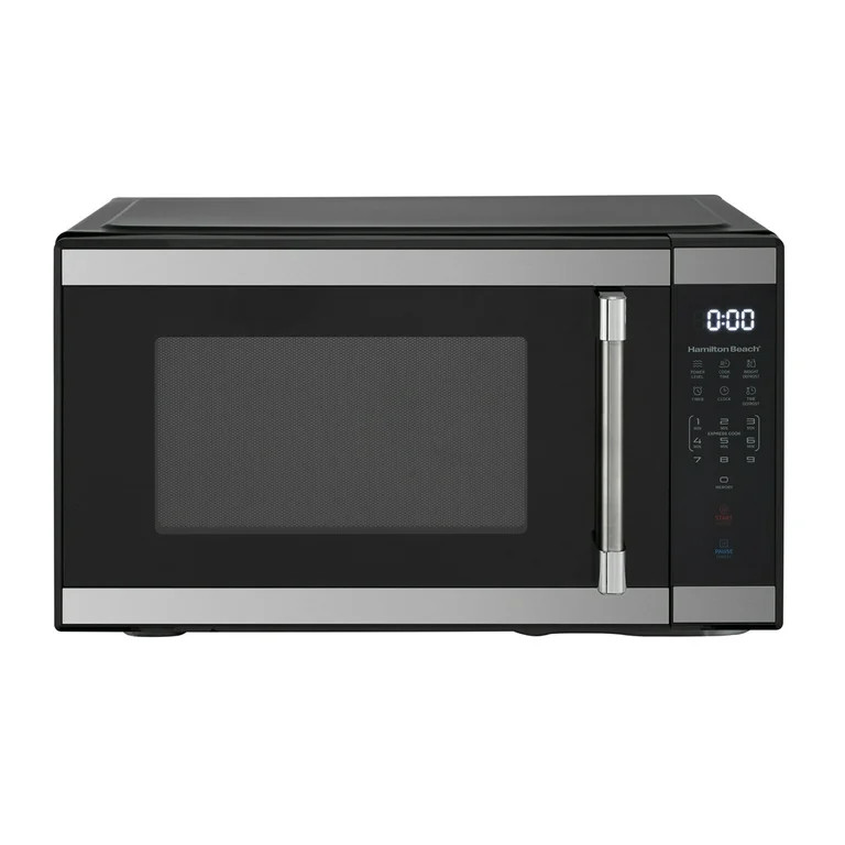Hamilton Beach 1.1 cu. ft. Countertop Microwave Oven, 1000 Watts, Stainless Steel | Walmart (US)
