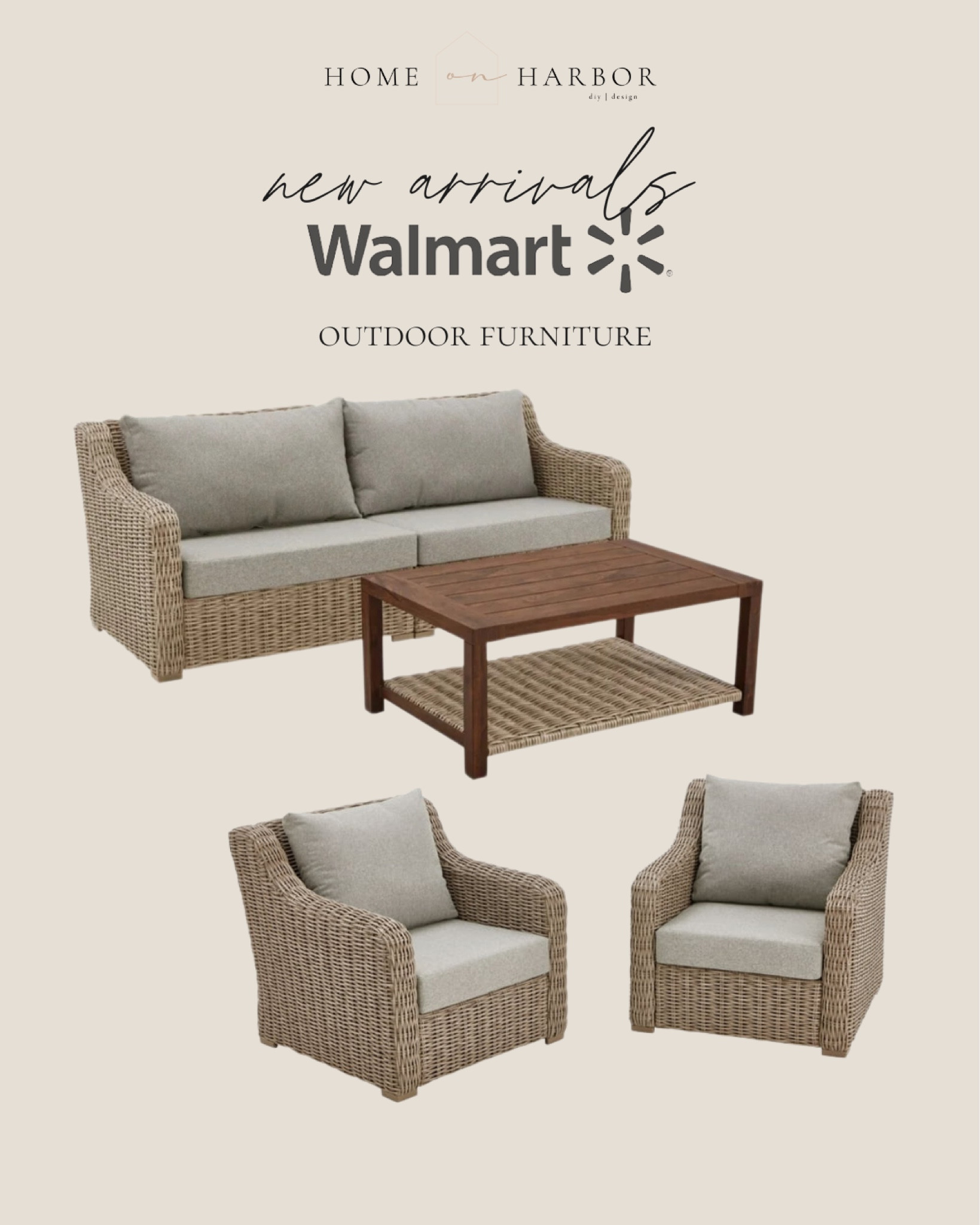 Walmart new arrivals! Sell out risk: high 

#outdoorfurniture #patio

#LTKhome #LTKstyletip #LTKSeasonal