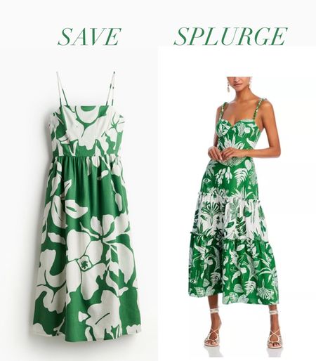 Save vs splurge on this summer dress.  Spring dress

#LTKU #LTKStyleTip #LTKSeasonal