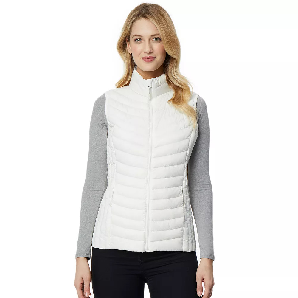 Women's Heat Keep Silk Nano Packable Down Vest | Kohl's