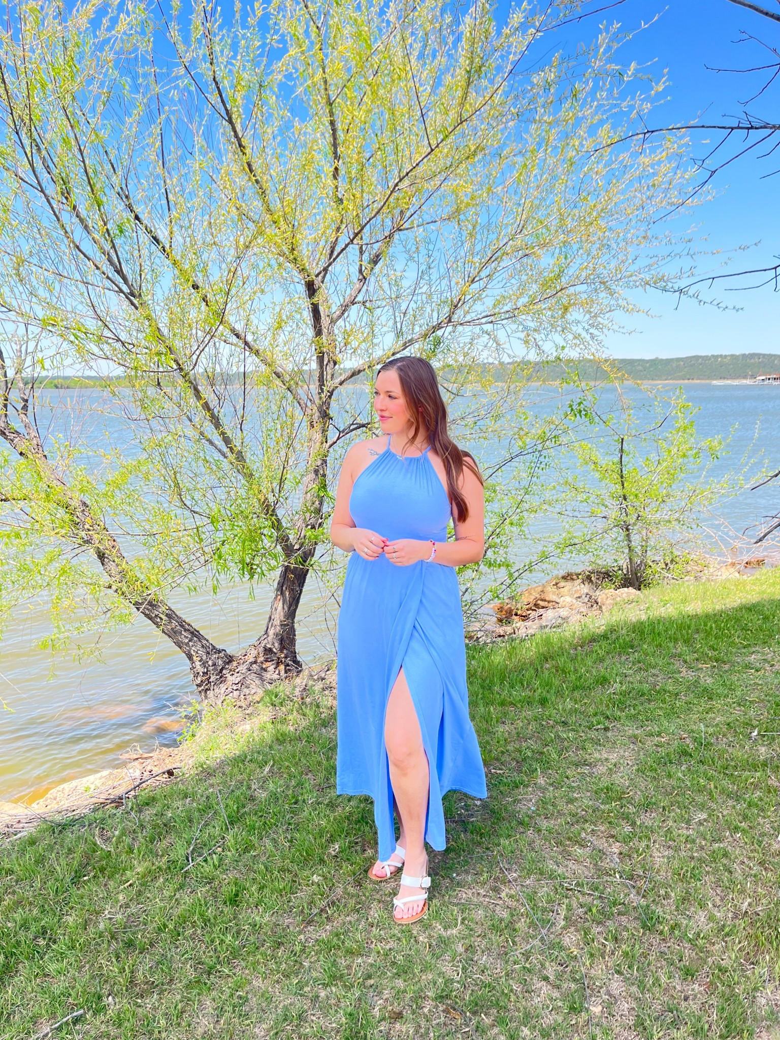 Blue halter midi dress 

Midi dress spring dress summer dress spring outfit spring fashion sandals casual outfit curvy outfit size 8 outfit midsize outfit summer outfit summer fashion Amazon fashion



#LTKFindsUnder50 #LTKSeasonal #LTKStyleTip