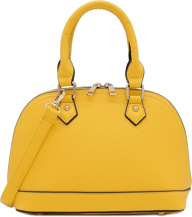 Zip-Around Saffiano Classic Dome Satchel | Amazon (US)