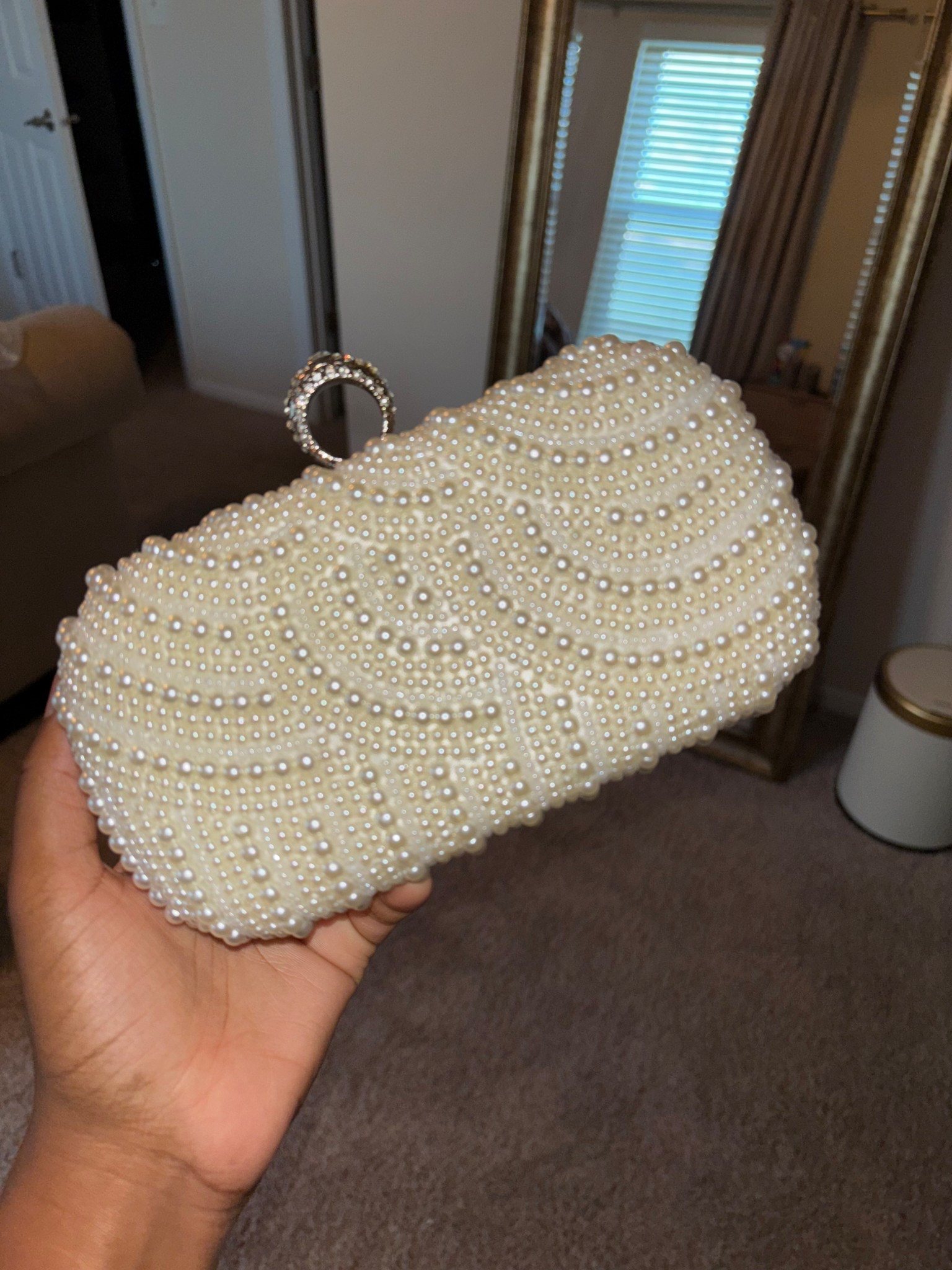 Love this pearl clutch! I can’t wait to wear on my wedding day 🥰 👰🏾‍♀️ 

#LTKFindsUnder50 #LTKItBag #LTKFindsUnder100