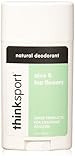 Thinksport Deodorant, Aloe and Tea Flowers (2.9 ounce) | Amazon (US)