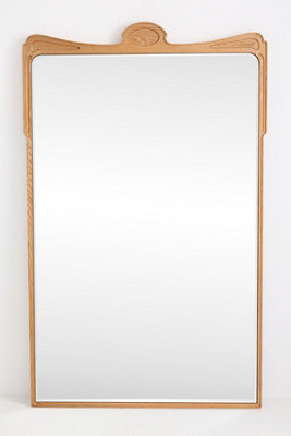 Victoria Wood Grand Floor Mirror | Anthropologie (US)
