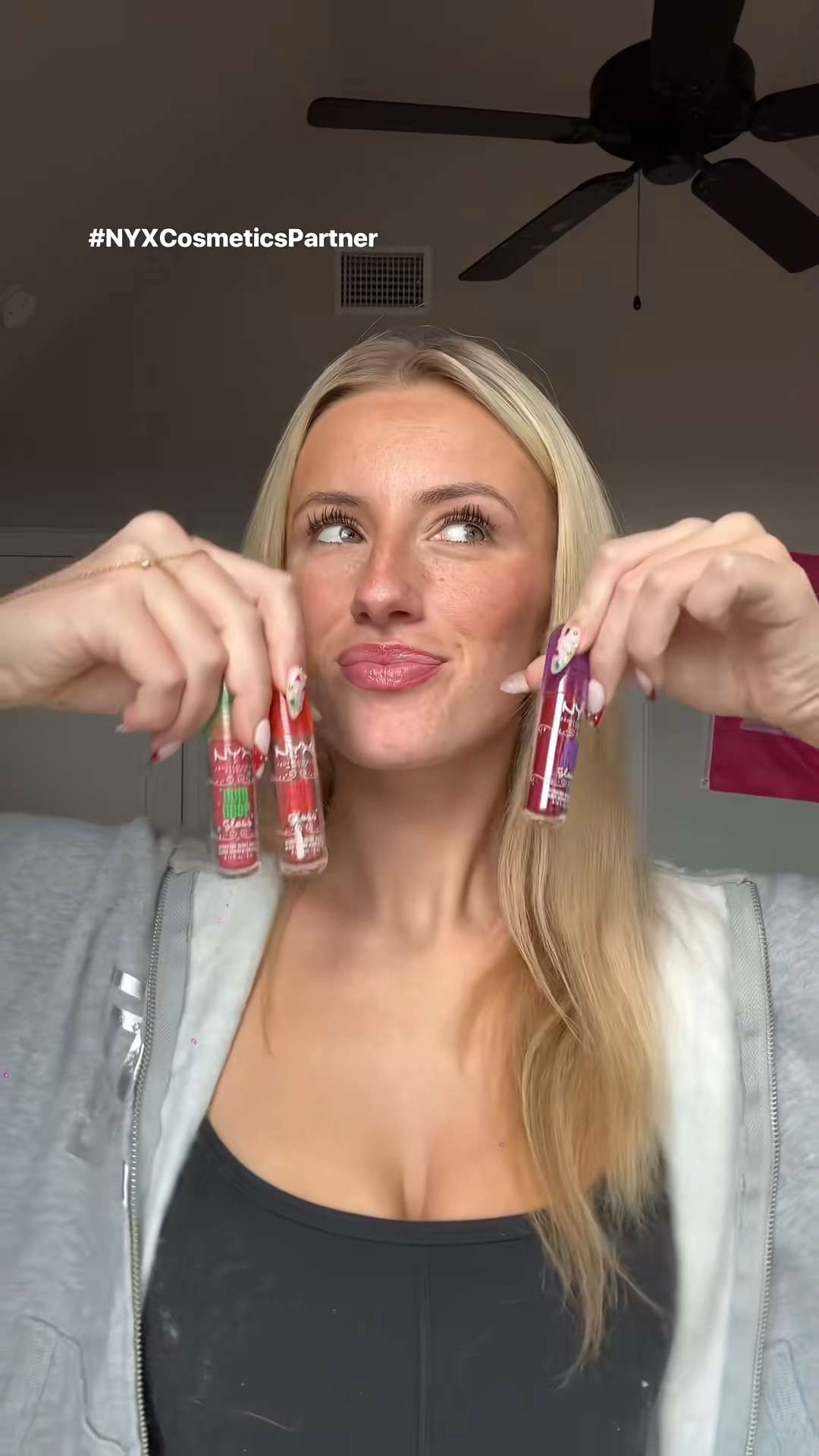 I ran to Target and grabbed a few NYX Professional Makeup Gumdrop Glosses, and I’m officially obsessed. These glosses are glossy without being sticky and feel so comfy on the lips.

✨ Cranberry Splash – shocked myself because I’m not usually a red lip girl, but this one is so flattering
✨ Hydra Honey – a neutral brown gloss that works with everything
✨ Bubblegum Burst – the everyday pink I’ll be wearing all season

If you need an easy beauty gift or something cute to throw in a gift bag, these are such a win. Found them at Target and linking all three here 💕 

 