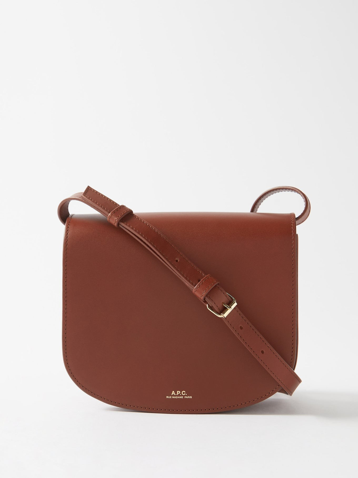Dina leather cross-body bag | A.P.C. | Matches (US)
