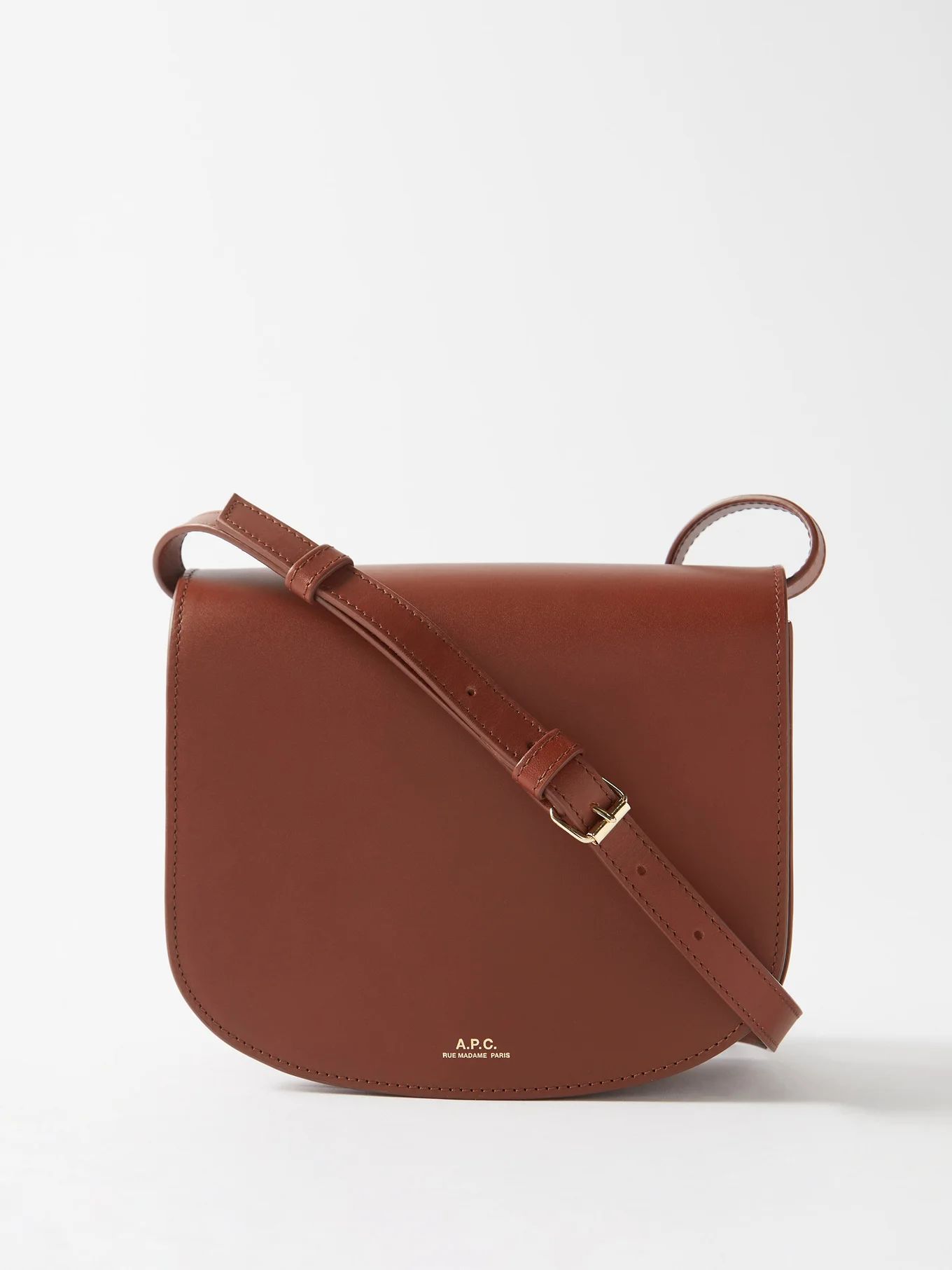 Dina leather cross-body bag | A.P.C. | Matches (US)