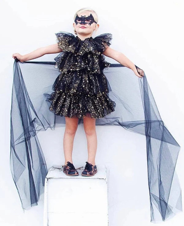 Gold Star Tulle Dress | Lola + The Boys