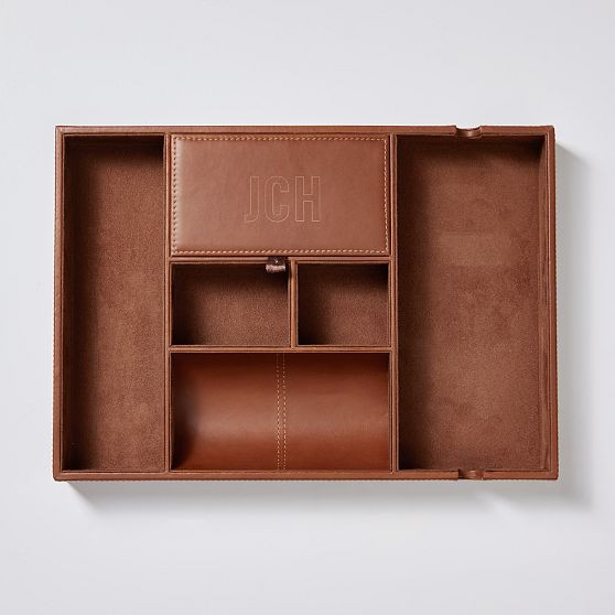 Leather Valet Tray | Mark and Graham