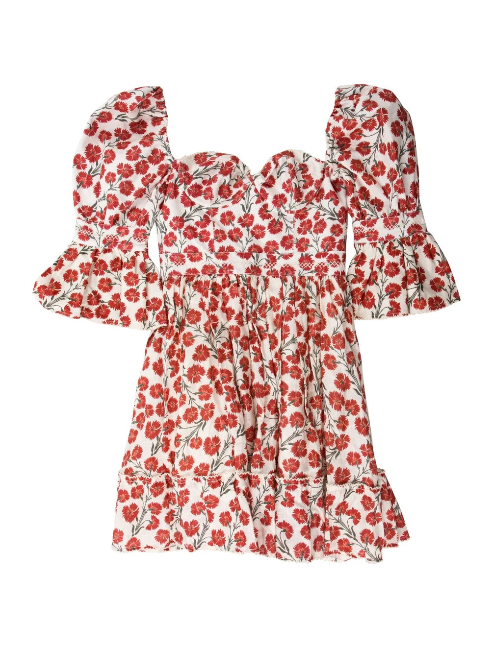 Floral Print Mini Dress | The RealReal