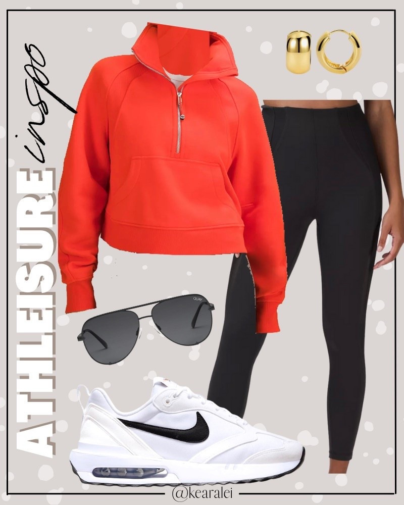Lululemon activewear Amazon athleisure outfit looks for less active wear workout outfit travel outfits exercise clothes align leggings scuba half zip funnel neck sweatshirt red orange Amazon fashion black align leggings Nike tennis shoes sneakers black belt bag Fanny pack chunky gold hoops earrings black aviator sunglasses || #amazon #athletic #exercise #workout #leggings #lululemon #nike #freepeople #sneakers #neutrals
.
.
.

Fitness Wear, Activewear, exercise outfit, workout leggings, sports bra, Lulu lemon, free people motion active athleisure
.

Amazon fashion, teacher outfits, business casual, casual outfits, neutrals, street style, Midi skirt, Maxi Dress, Swimsuit, Bikini, Travel, skinny Jeans, Puffer Jackets, Concert Outfits, Cocktail Dresses, Sweater dress, Sweaters, cardigans Fleece Pullovers, hoodies, button-downs, Oversized Sweatshirts, Jeans, High Waisted Leggings, dresses, joggers, fall Fashion, winter fashion, leather jacket, Sherpa jackets, Deals, shacket, Plaid Shirt Jackets, apple watch bands, lounge set, Date Night Outfits, Vacation outfits, Mom jeans, shorts, sunglasses, Disney outfits, Romper, jumpsuit, Airport outfits, biker shorts, Weekender bag, plus size fashion, Stanley cup tumbler
.
Target, Abercrombie and fitch, Amazon, Shein, Nordstrom, H&M, forever 21, forever21, Walmart, asos, Nordstrom rack, Nike, adidas, Vans, Quay, Tarte, Sephora, lululemon, free people, j crew jcrew factory, old navy


#LTKActive #LTKootd #LTKfitnessgoals