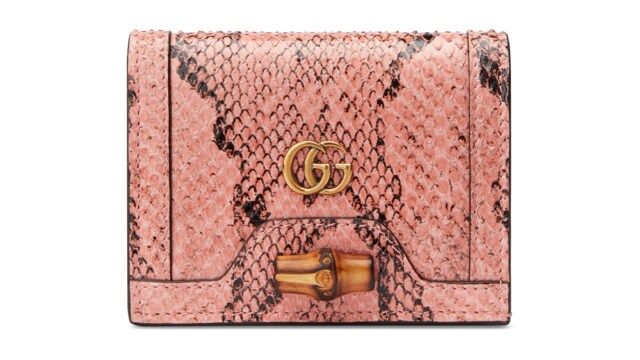Gucci - Gucci Diana python card case wallet | Gucci (US)