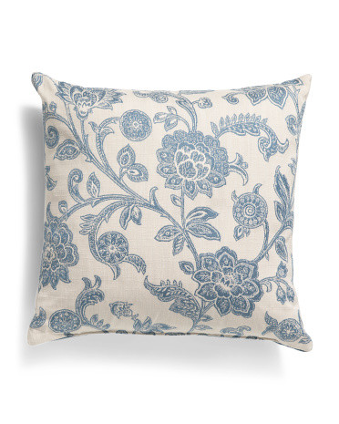 Made In Usa 22x22 Courtney Jacquard Pillow | TJ Maxx