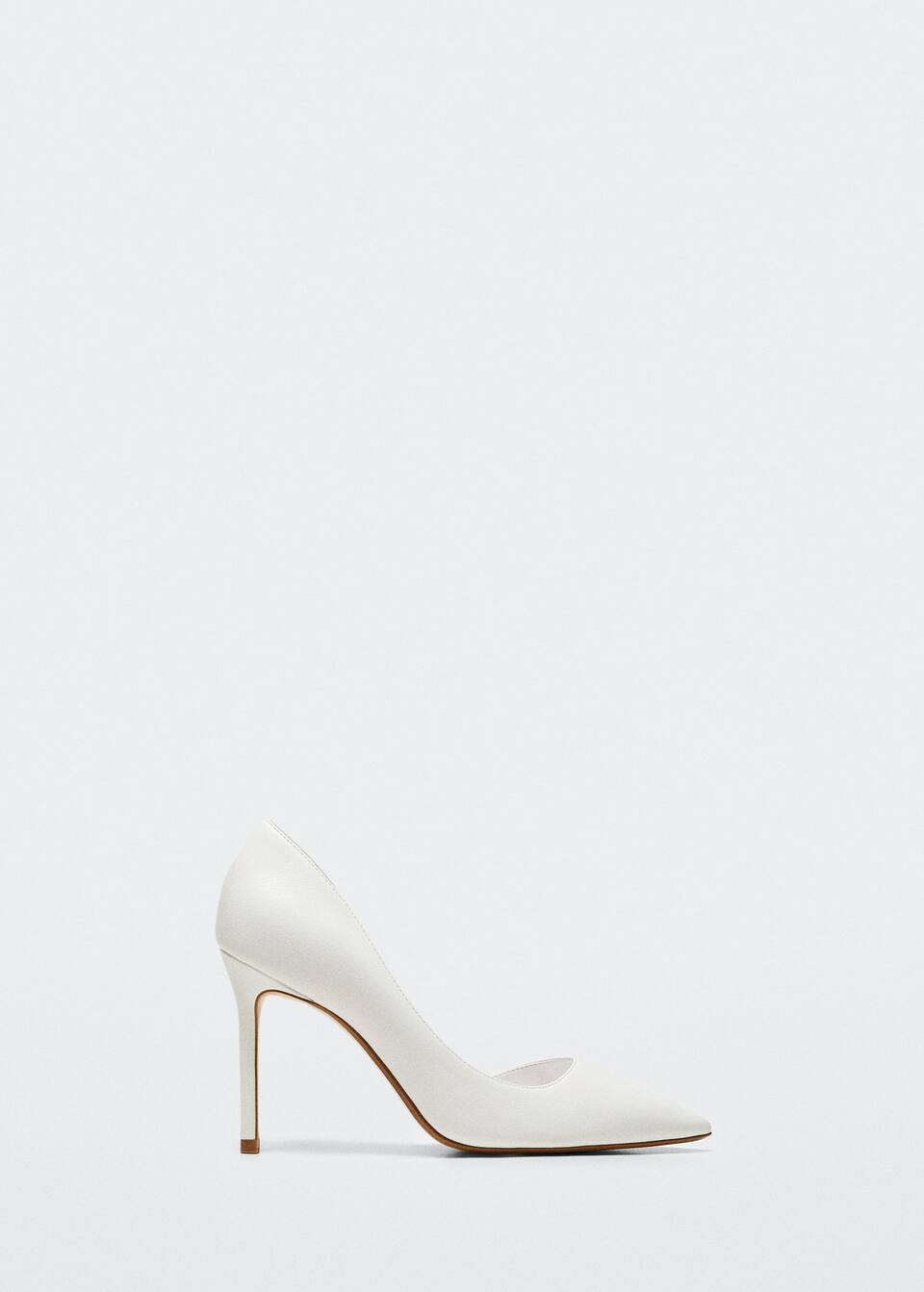 Asymmetric stiletto shoes -  Women | Mango United Kingdom | MANGO (UK)