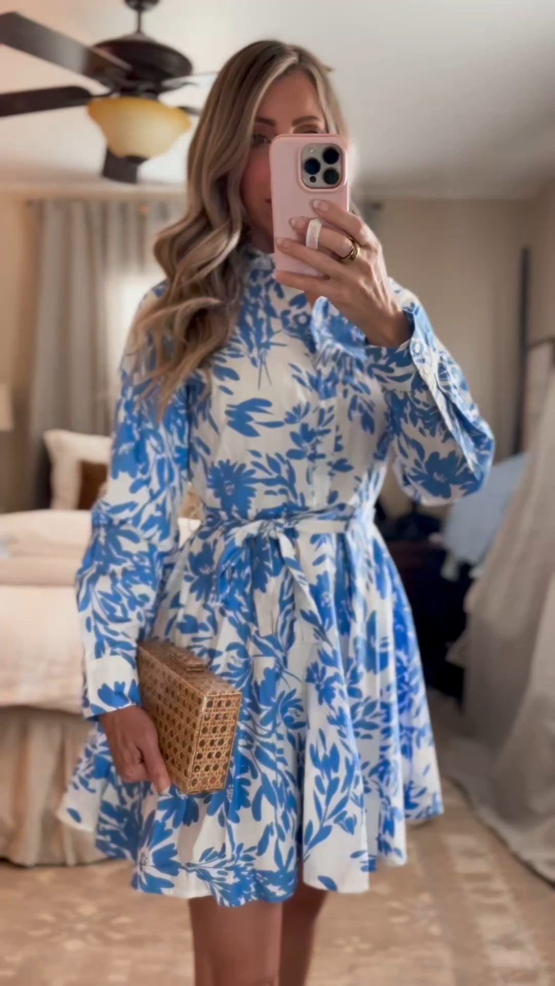 Target or Tuckernuck? Wearing XS. This dress is dreamy! Perfect Easter dress, spring wedding guest dress, baby shower dress, wedding shower dress, resort dress, vacation dress, brunch dress, blue and white dress. Callie Glass 

#LTKSeasonal #LTKFindsUnder50 #LTKWedding