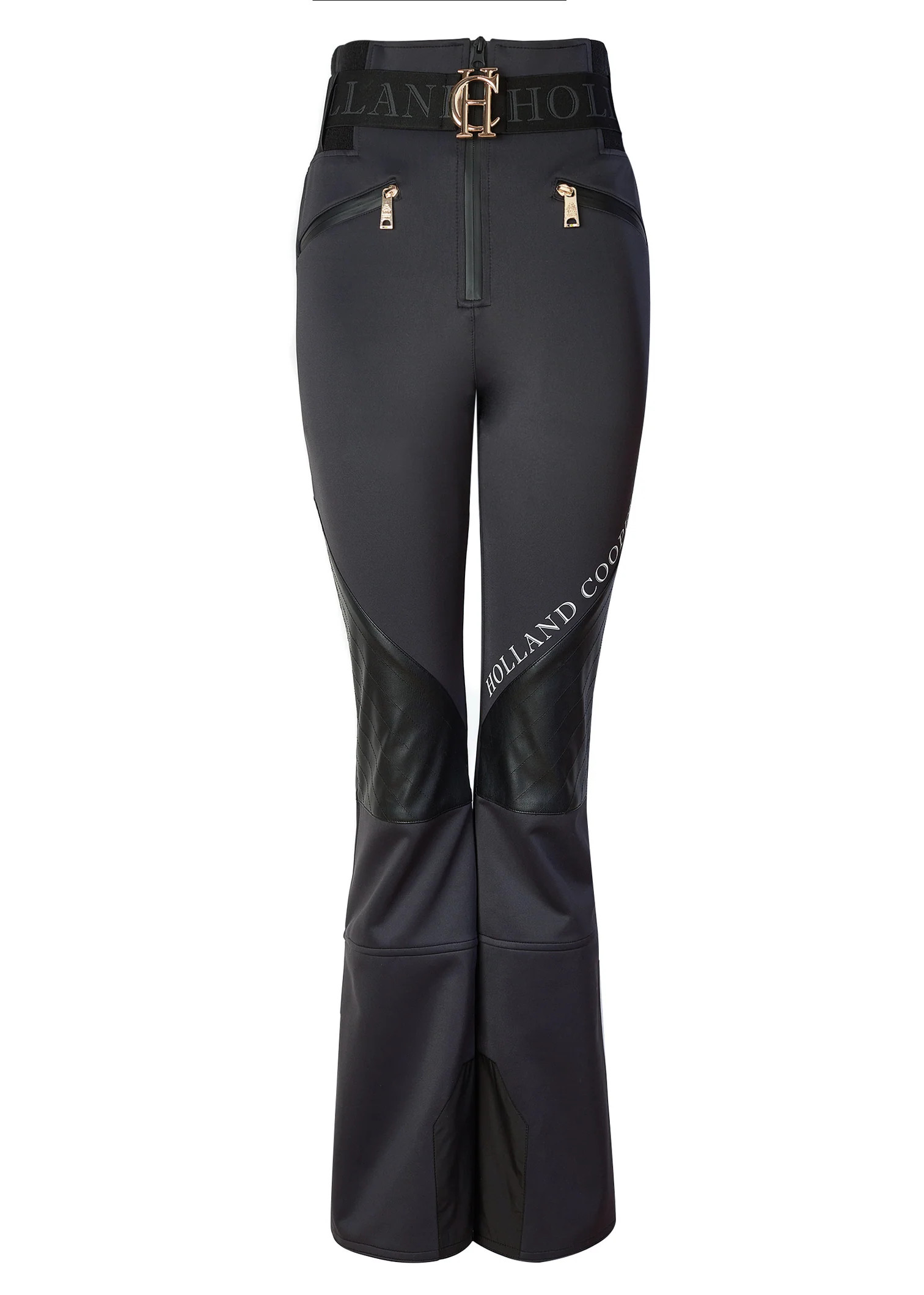 Ski Salopettes (Black) | Holland Cooper