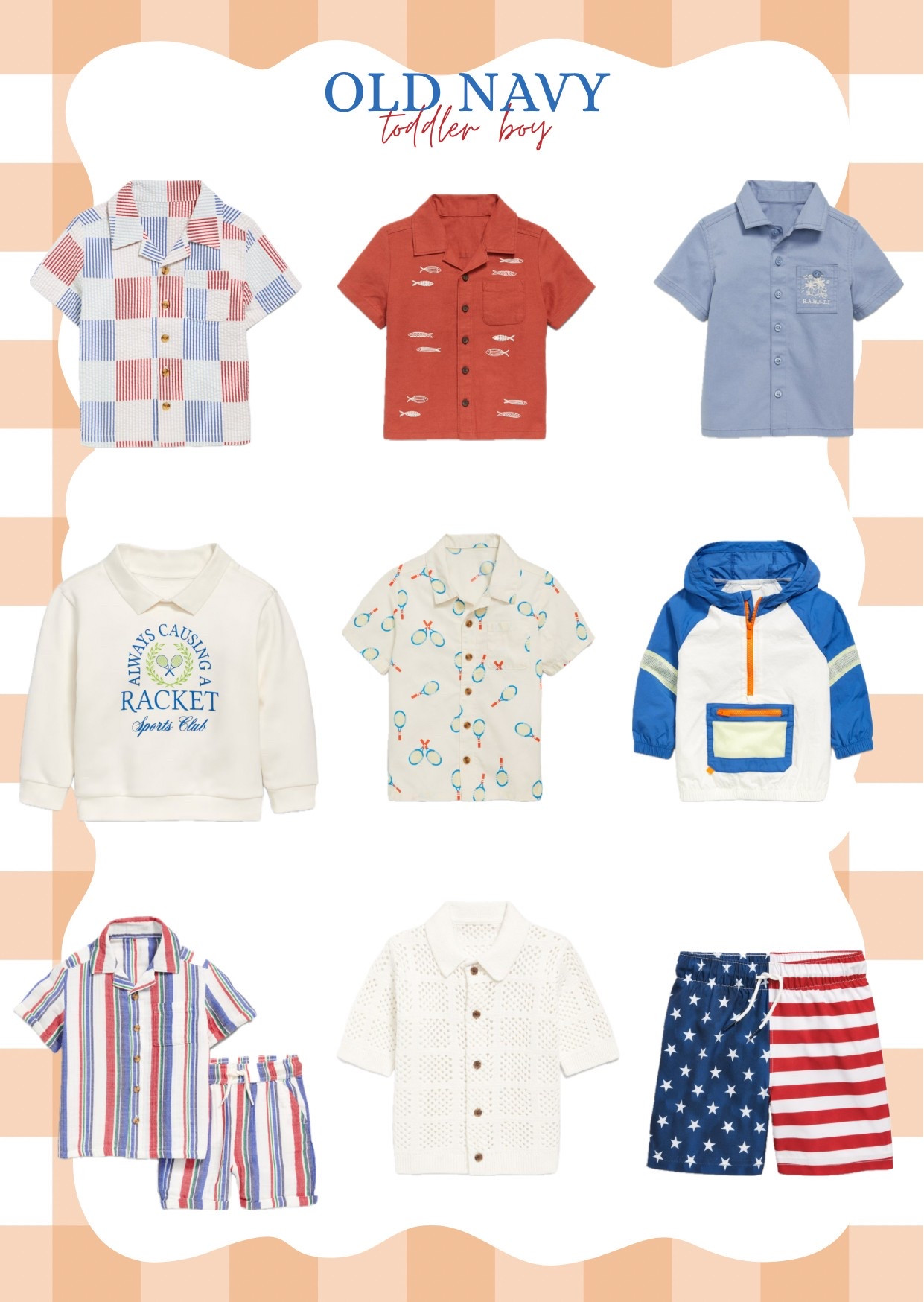 Old Navy 50% off everything sale! Toddler boy finds for summer!

#LTKSaleAlert #LTKBaby #LTKKids