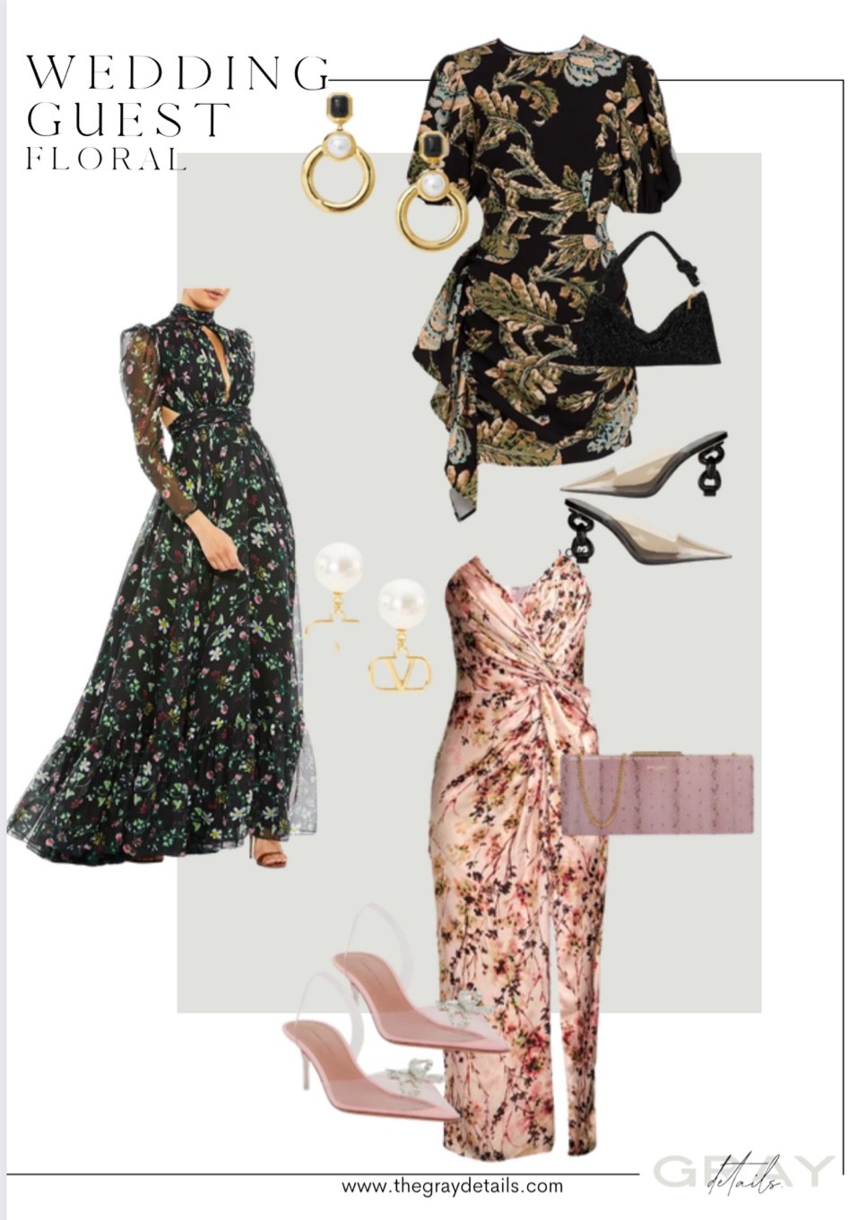Floral wedding guest dresses 

#LTKstyletip #LTKSeasonal #LTKwedding