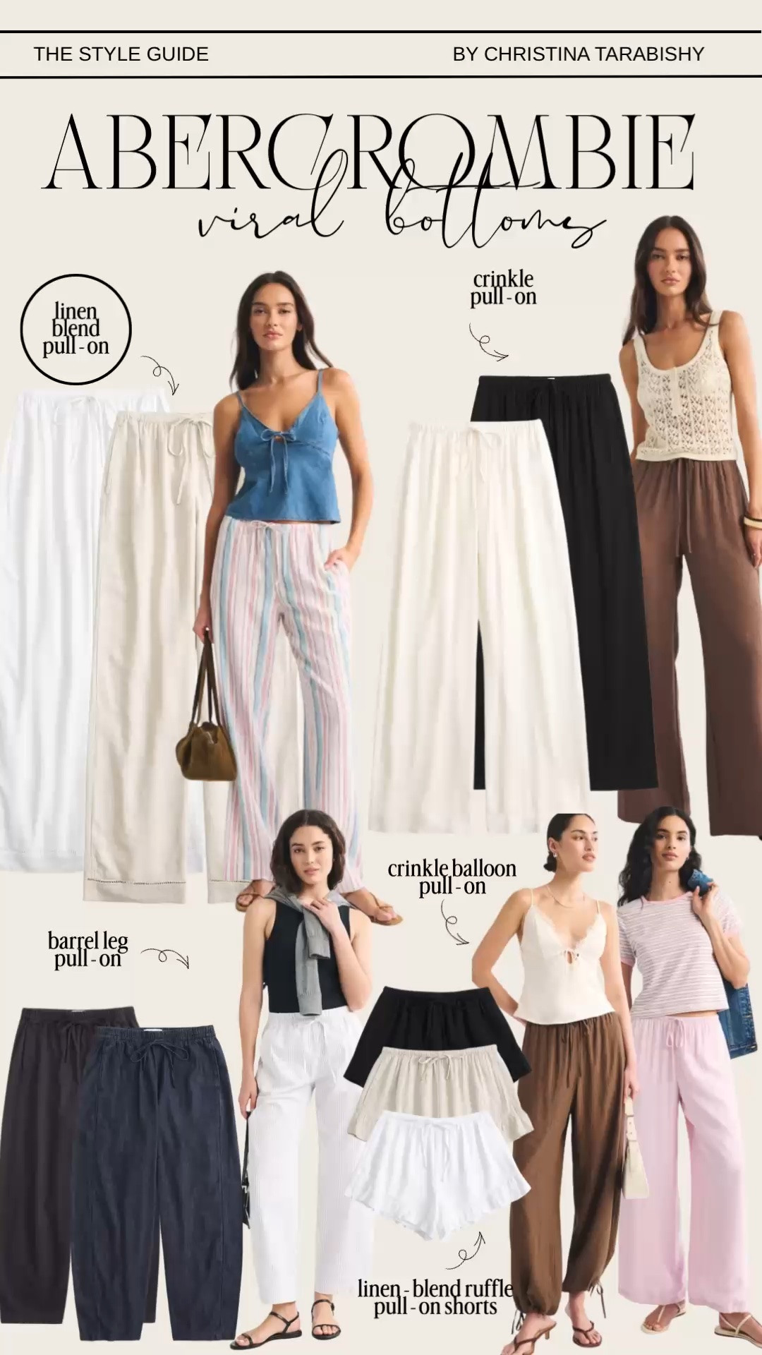 @abercrombie linen bottoms 20-40% off + code: AFSUMMER for an extra 15-% OFF

#LTKSaleAlert #LTKSeasonal #LTKootd
