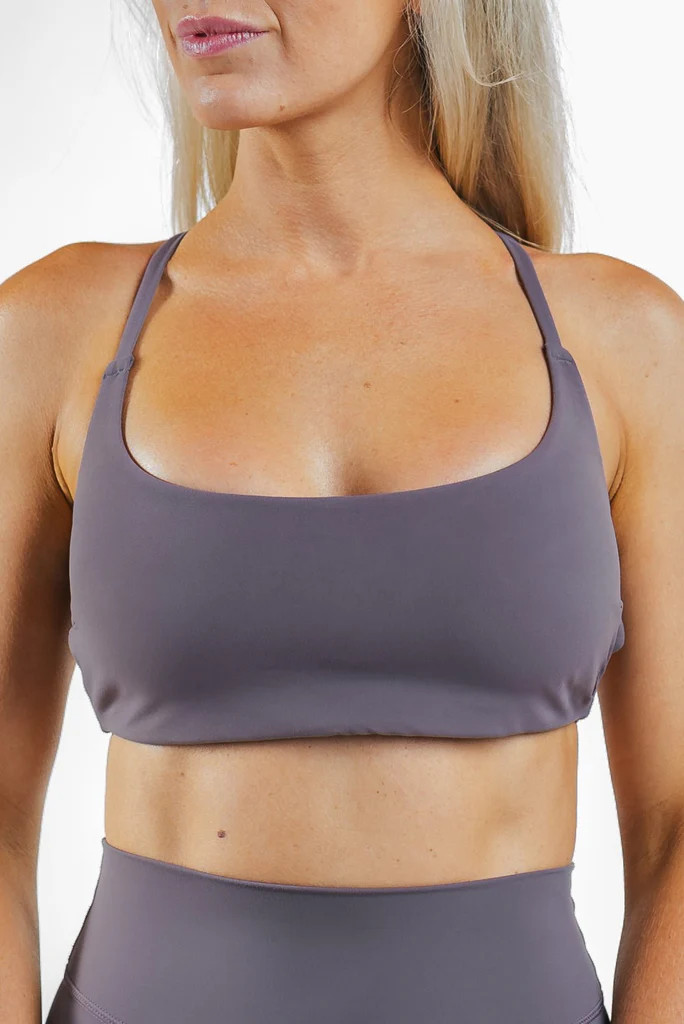 Cloud II™ Strappy Bra - Concrete | Vitality