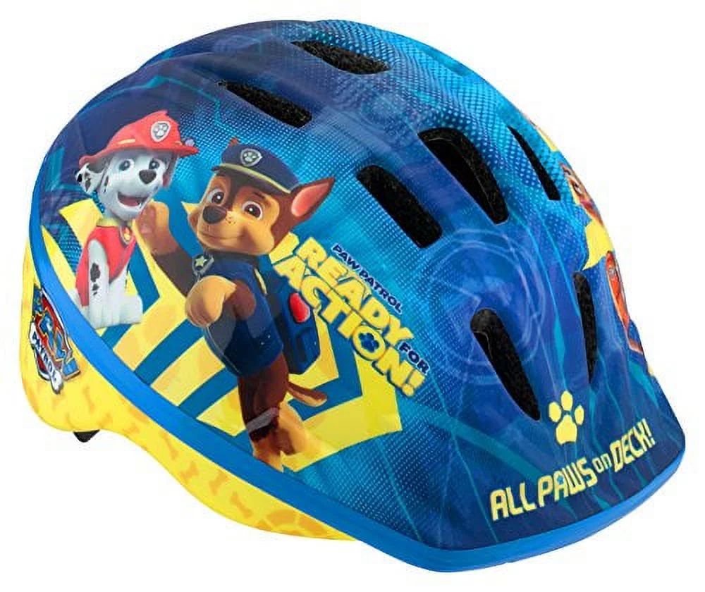 Nickelodeon Paw Patrol Kids Bike Helmet, Toddler 3-5 Years, Adjustable Fit, Vents, X-Small, All P... | Walmart (US)