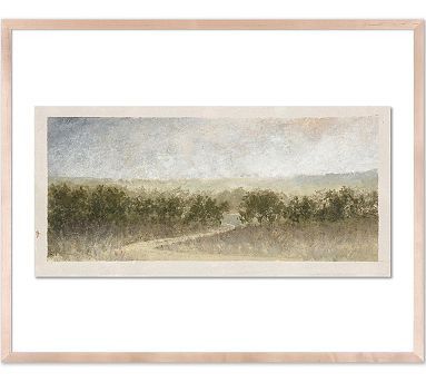 River Crossing By Aileen Fitzgerald with Maple Frame | Pottery Barn (US)