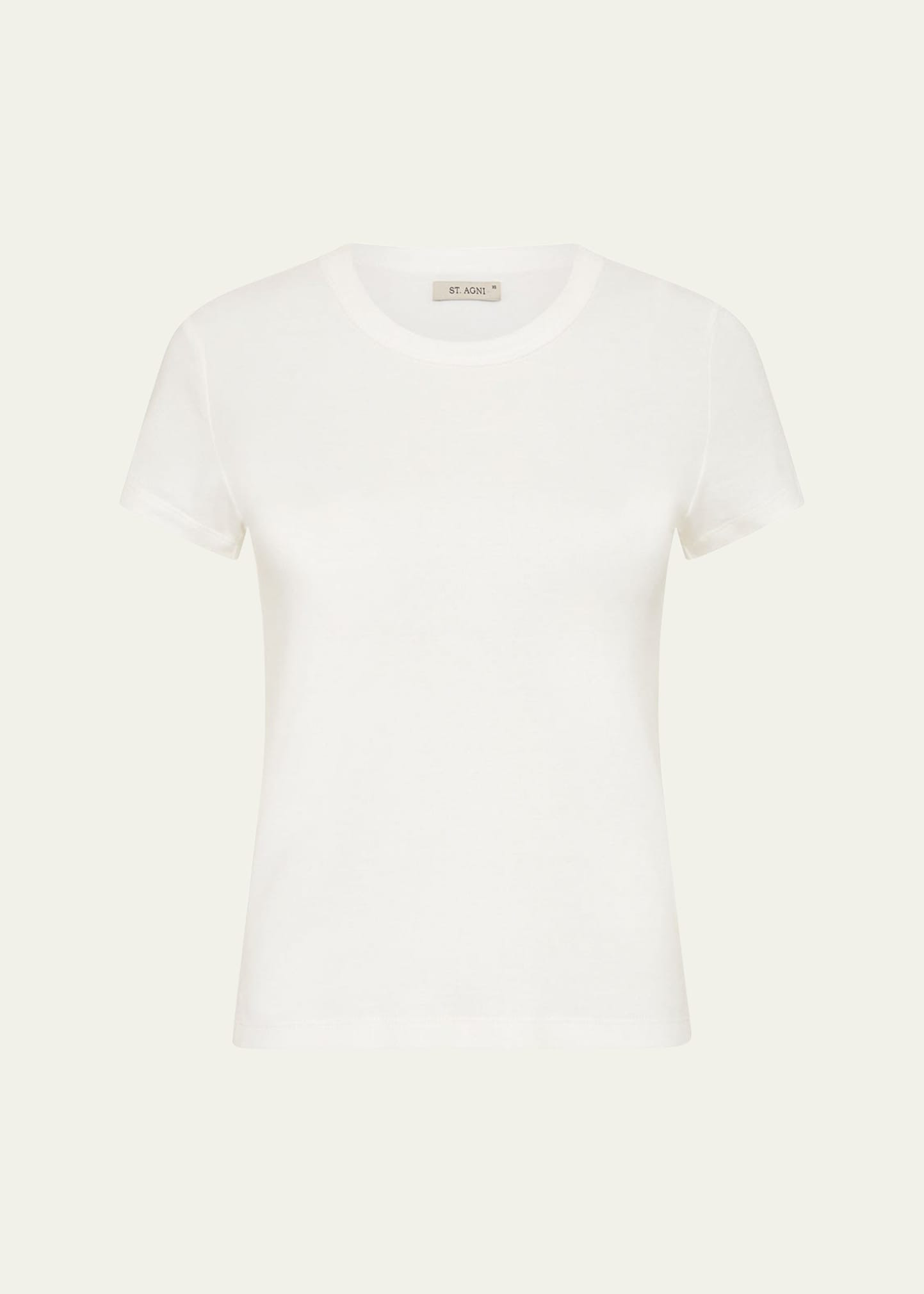 St. Agni Crewneck Baby Tee | Bergdorf Goodman