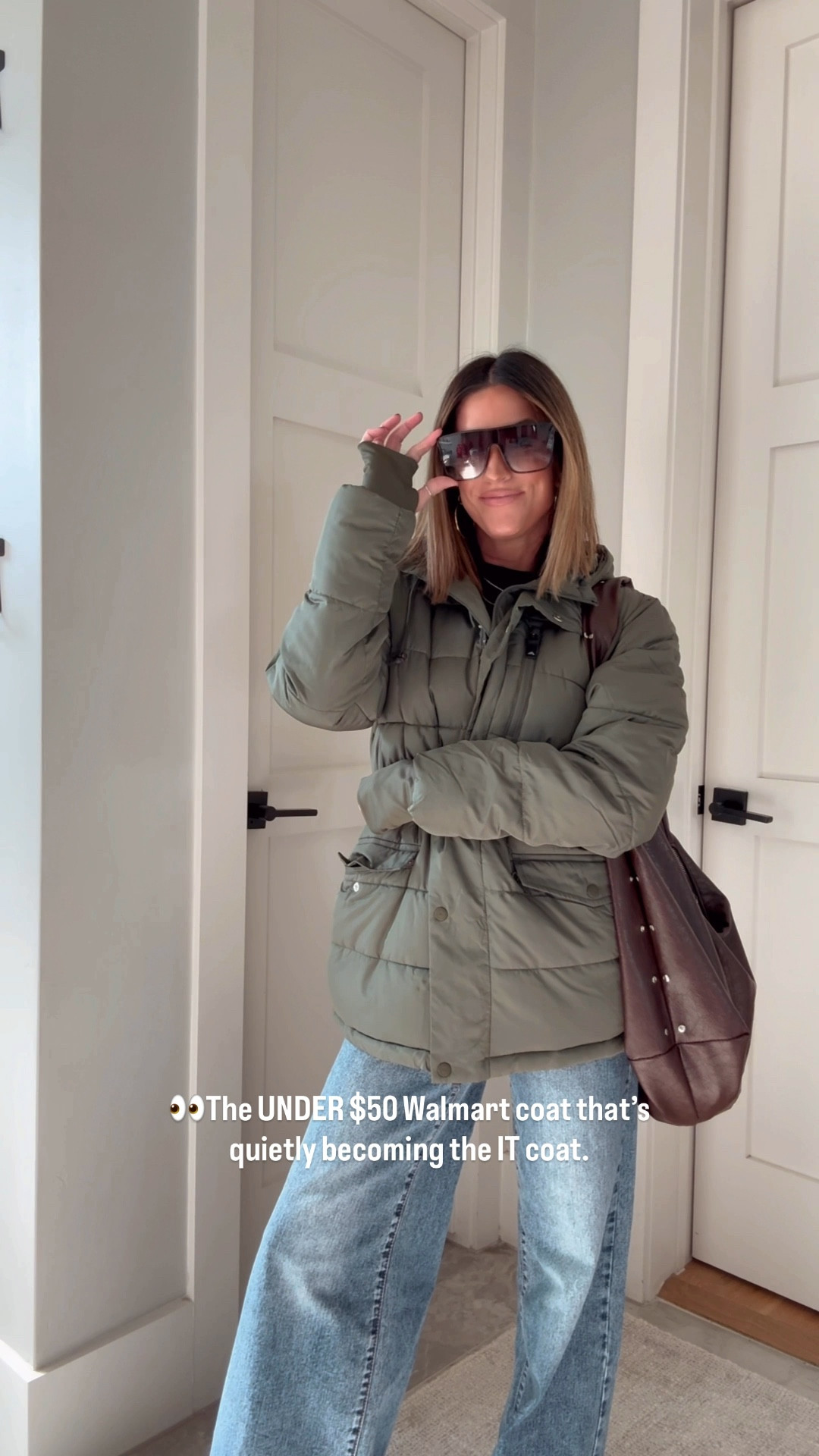 Loooove this coat!!😍 (wearing size xs)
Looks identical to the new $200 Mont Blanc puffer! 😱 But this one’s from Walmart… way more affordable, insanely nice quality, and genuinely such a good find. It may not be cold yet in Texas, but cute coats have been one of my top requests lately and I literally gasped when I pulled this one out of the package!


#LTKFindsUnder50 #LTKSeasonal #LTKootd