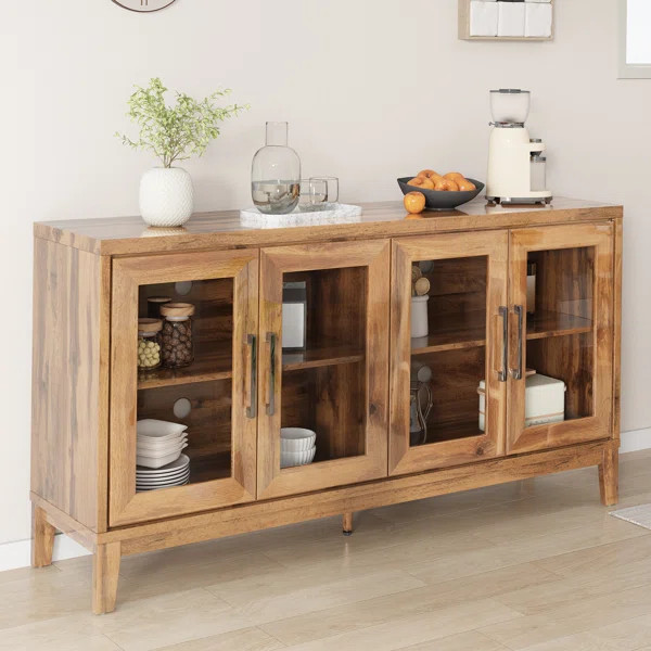 Cowden 63'' High Gloss Wooden Sideboard | Wayfair North America