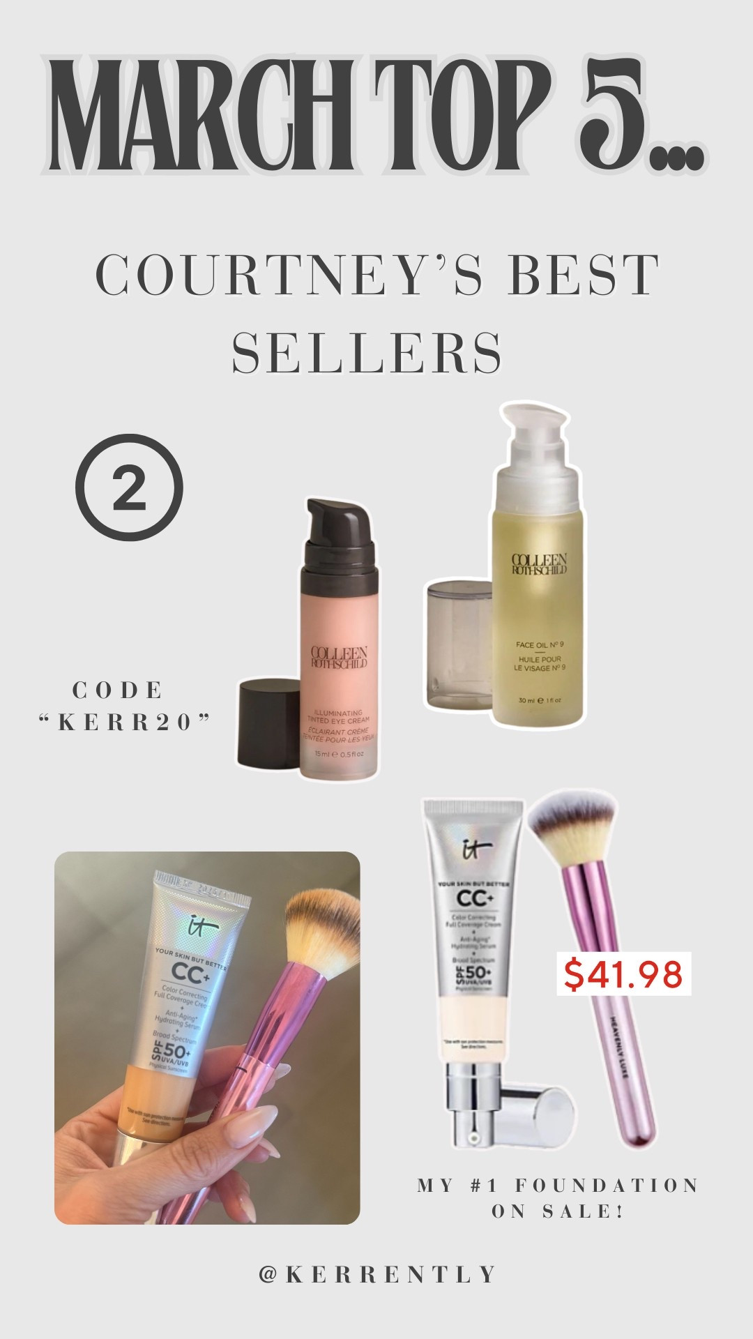 You already know how much I LOVE my ItCosmetics foundation and my favorite skin care! 

#LTKFindsUnder100 #LTKSeasonal #LTKBeauty