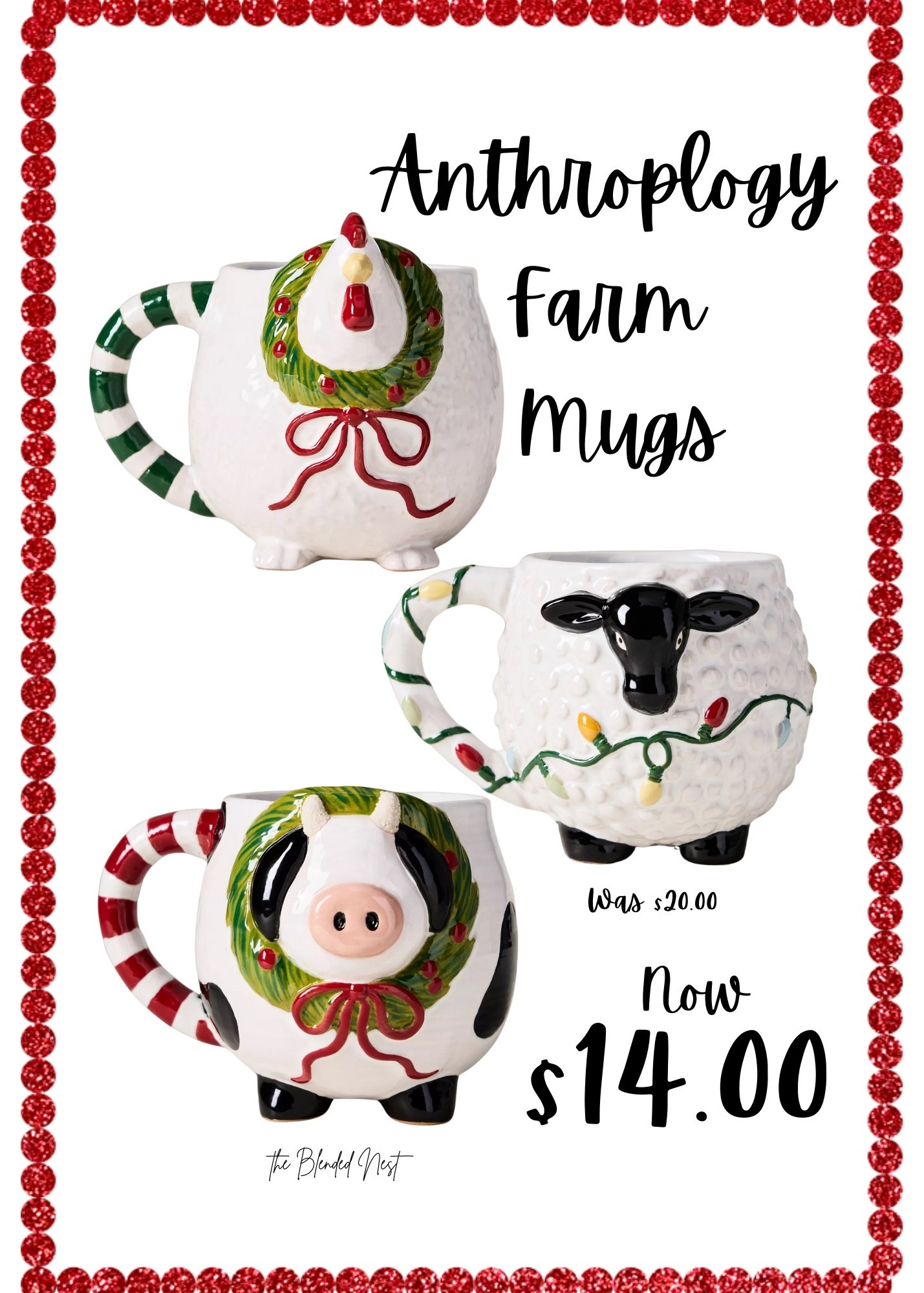 These are the cutest animal mugs I’ve seen in a long time!  They’re from Anthropology and they come in softener types.   These would make great stocking stuffers for animal lovers 

#LTKHoliday #LTKGiftGuide #LTKSaleAlert
