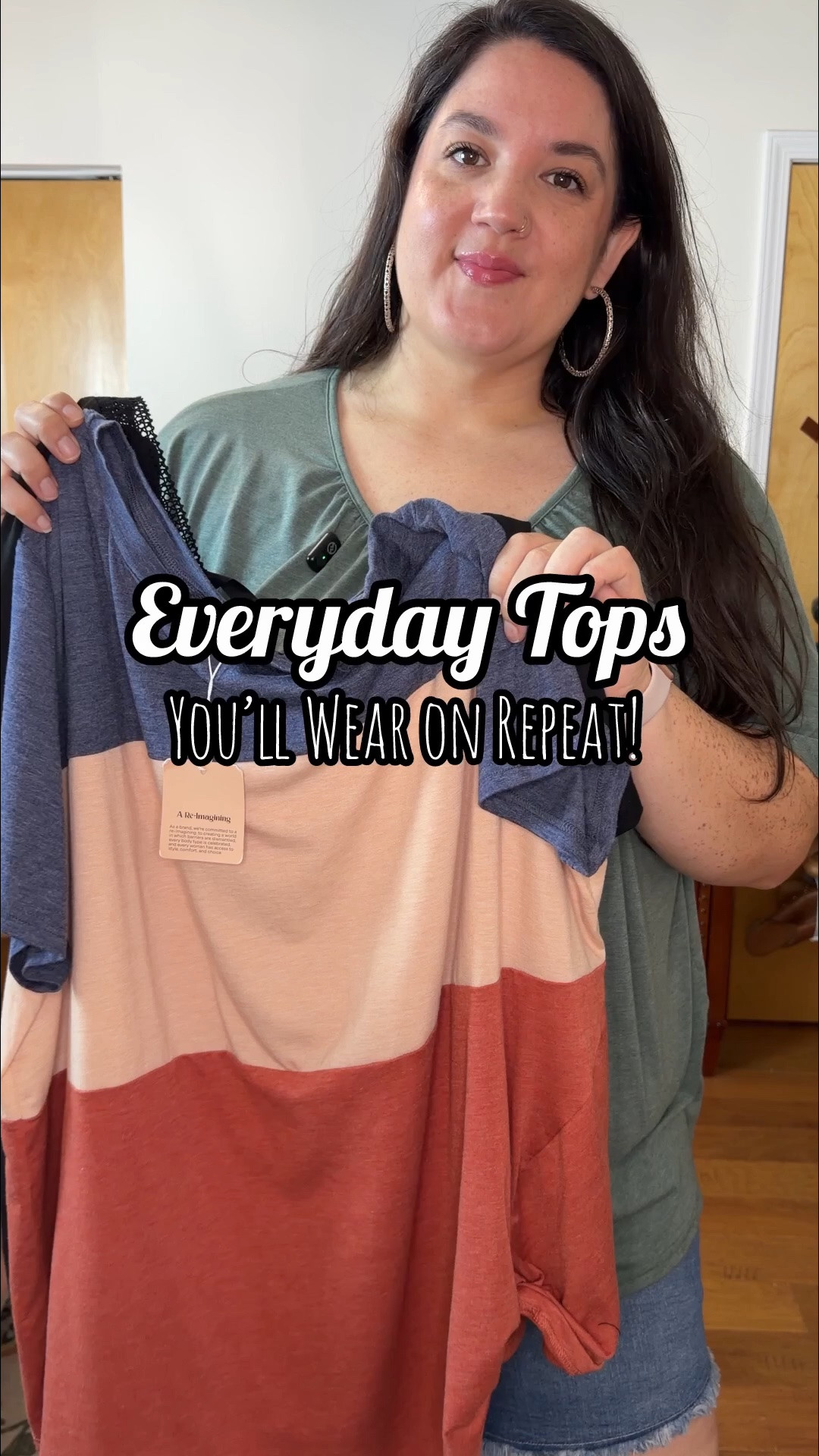 #AD| These tops are easy to style and so comfortable! ❤️

#LTKootd #LTKPlusSize #LTKTall