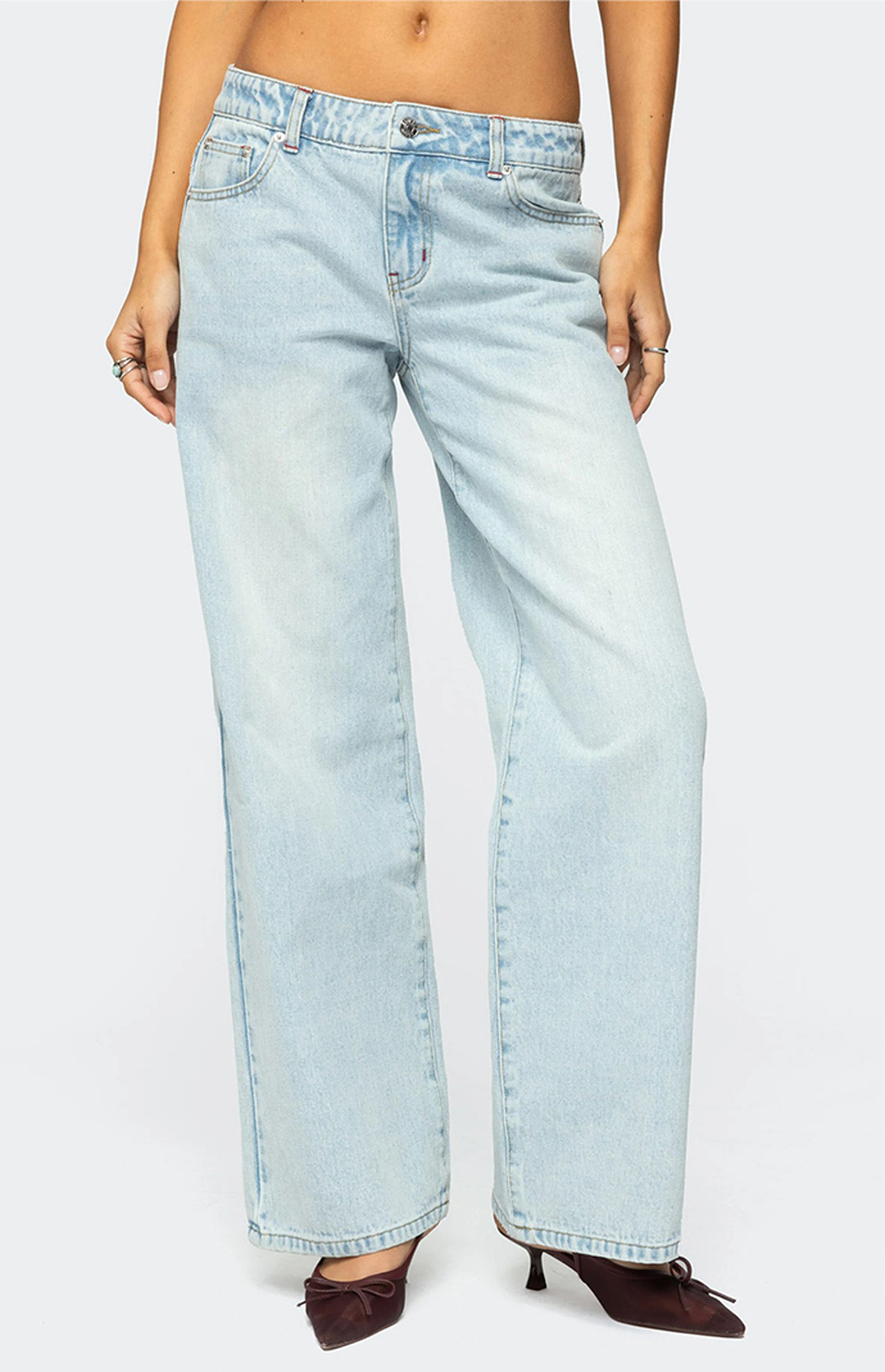 Edikted Ace Relaxed Jeans | PacSun
