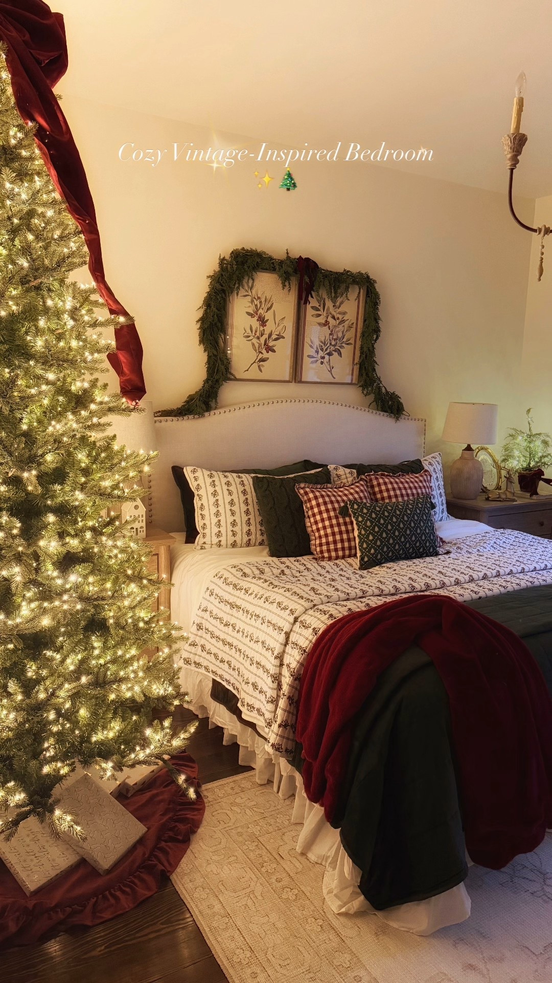 Christmas bedroom decor from
Walmart, scroll to shop 

#LTKHome #LTKHoliday #LTKGiftGuide