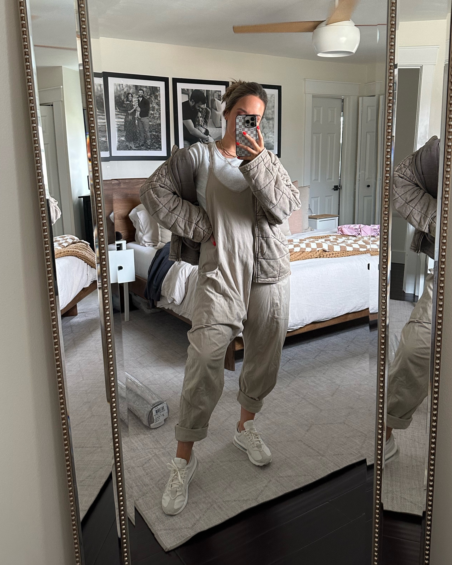 Todays outfit for a hair appt and errands 🤍 my favorite free people jumper ever. I have 4 colors! And wear a size small. Wearing the forever 21 dupe of the FP jacket — I prefer it over the real deal! SO soft!

Free people style, jumper, casual outfit I’d the day, Nike sneakers, forever 21 

#LTKunder100