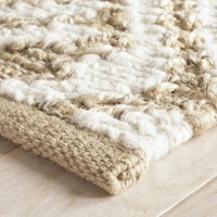 Magnolia Natural Handwoven Jute Rug | Annie Selke